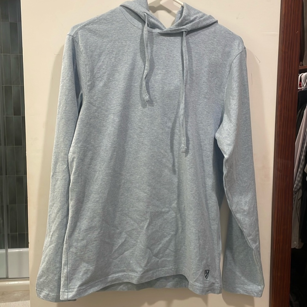 NWT Cremieux hoodie, light blue Men’s size Small